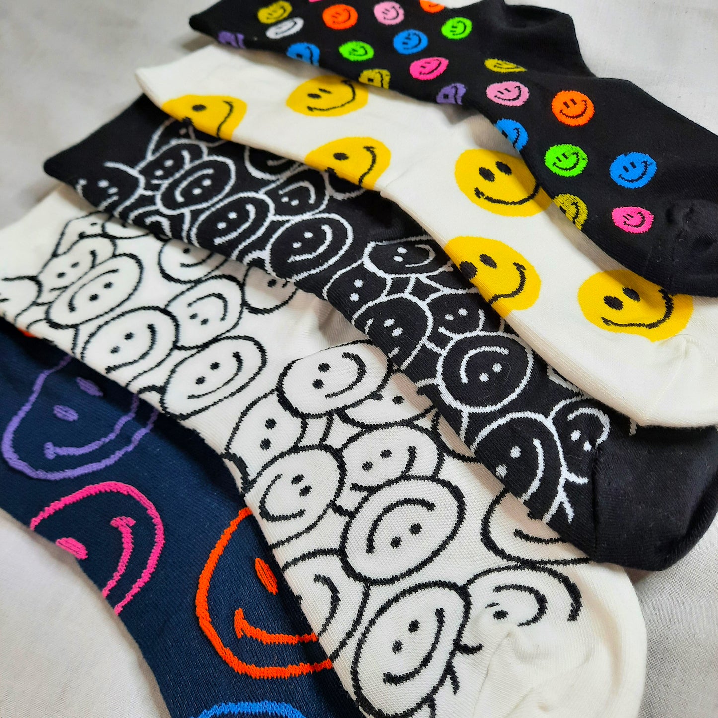 Smile World Socks (5 styles)